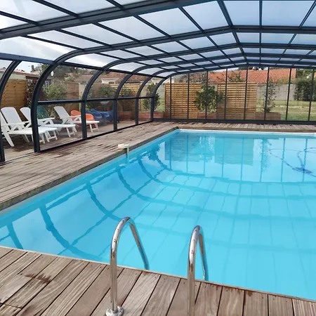 Maison Avec Piscine Privee, Proche Plage Avrillé Exterior foto